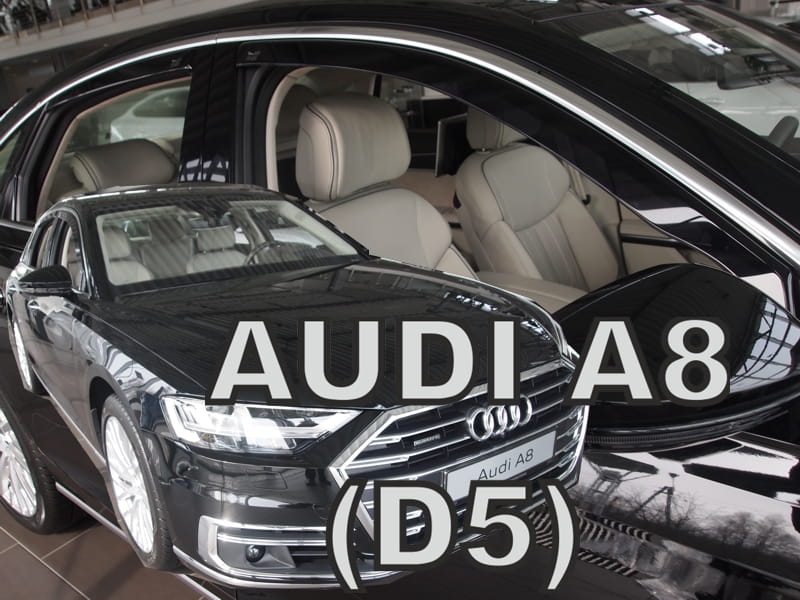 AUDI A8 IN CHANNEL RAIN GUARDS ( FITS 2019-UP) FULL SET