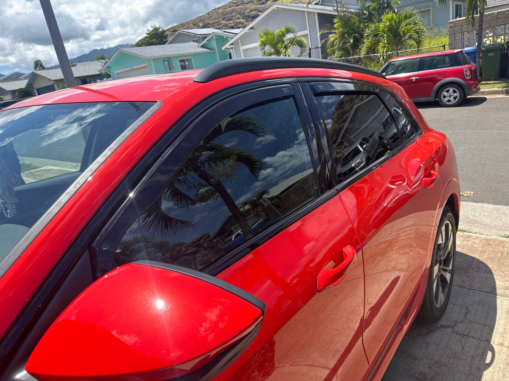 AUDI E-TRON IN CHANNEL RAIN GUARDS ( FITS 2019-2023) FULL SET