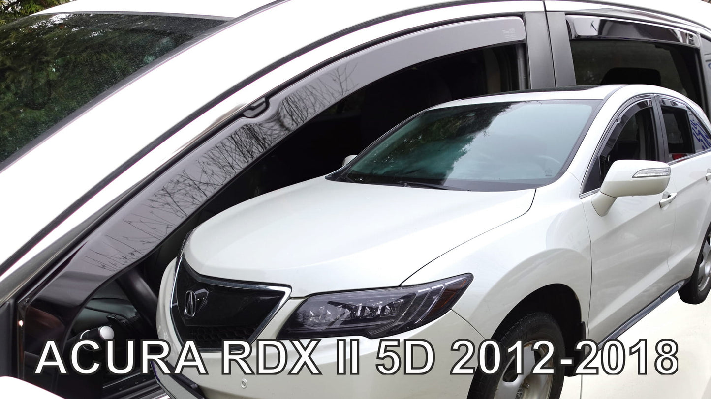 ACURA RDX IN CHANNEL RAIN GUARDS (FITS 2013-2018) FULL SET