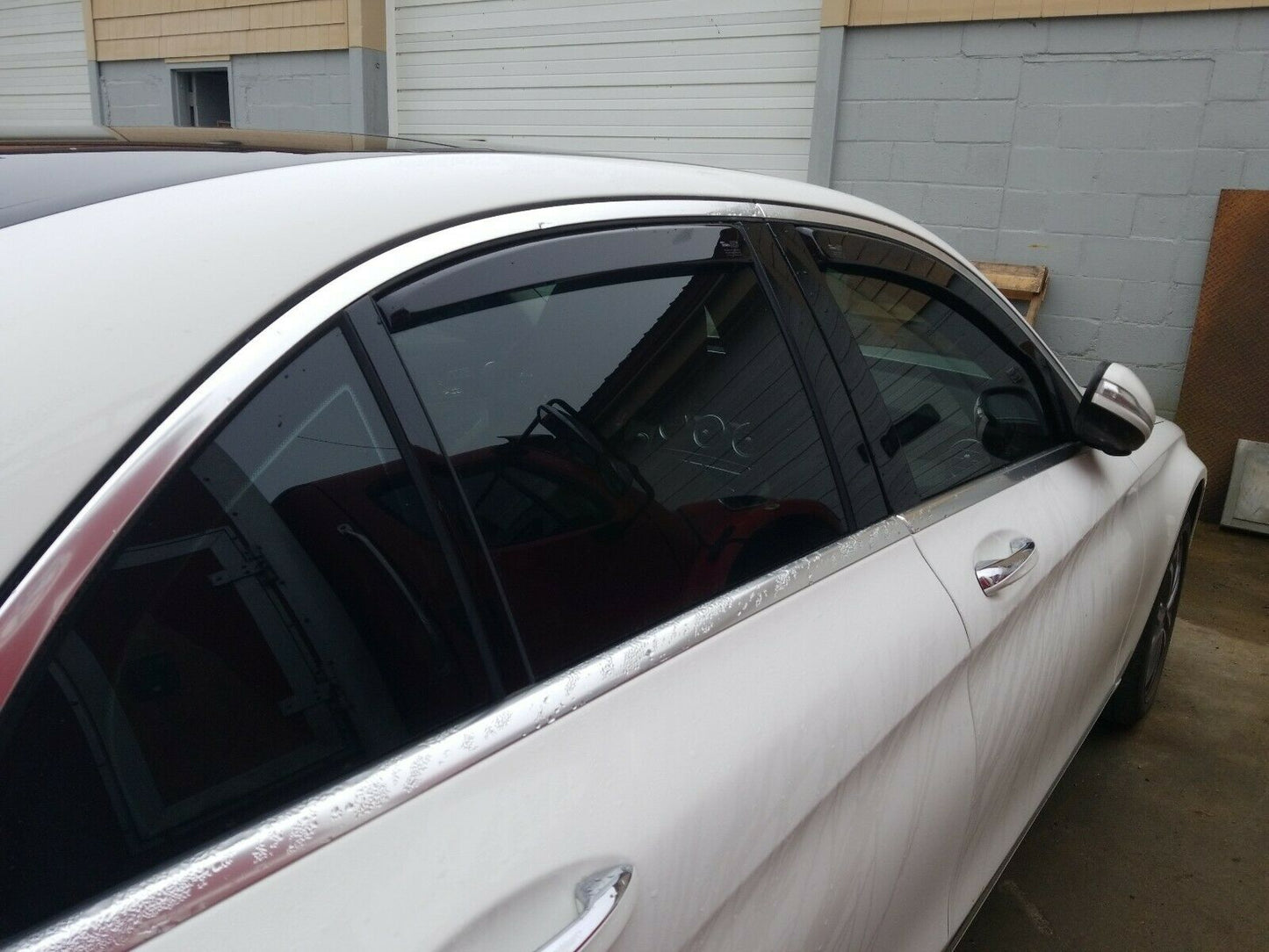 AUDI A8 IN CHANNEL RAIN GUARDS ( FITS 2019-UP) FULL SET