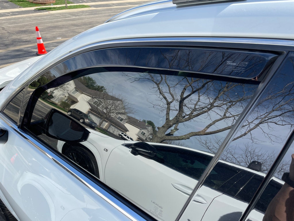 LEXUS UX IN CHANNEL RAIN GUARDS (FITS 2019-UP) FULL SET