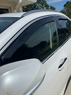 LEXUS NX IN CHANNEL RAIN GUARDS (FITS 2022-UP) FULL SET