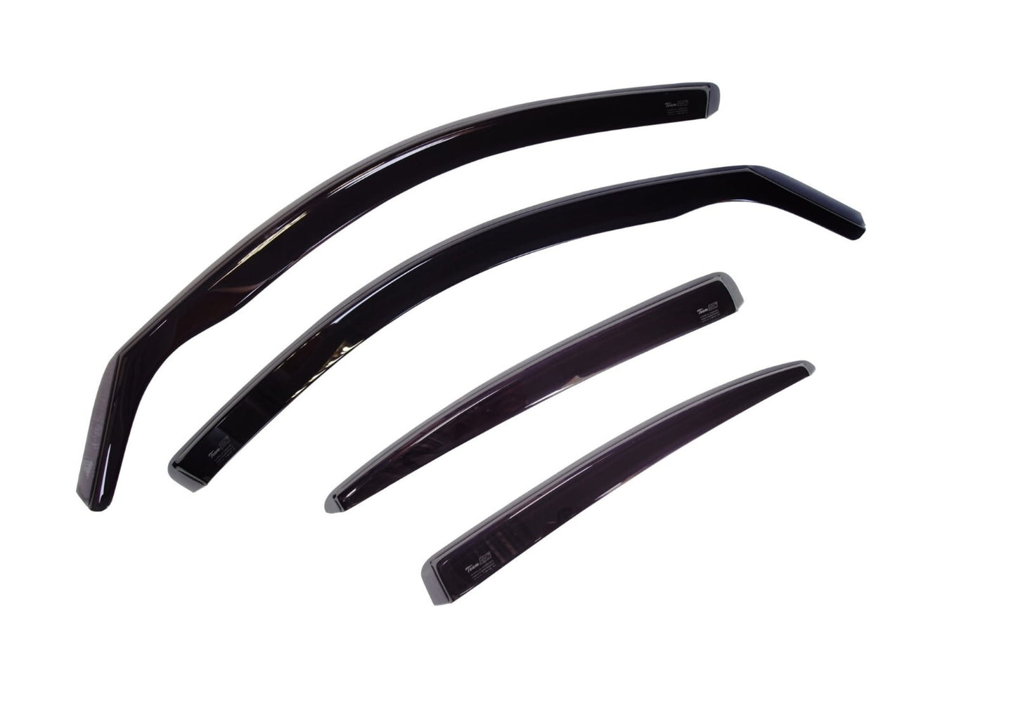 IN-CHANNEL RAIN GUARDS WIND VISORS FOR JEEP GRAND CHEROKEE 1993-1998 4PC