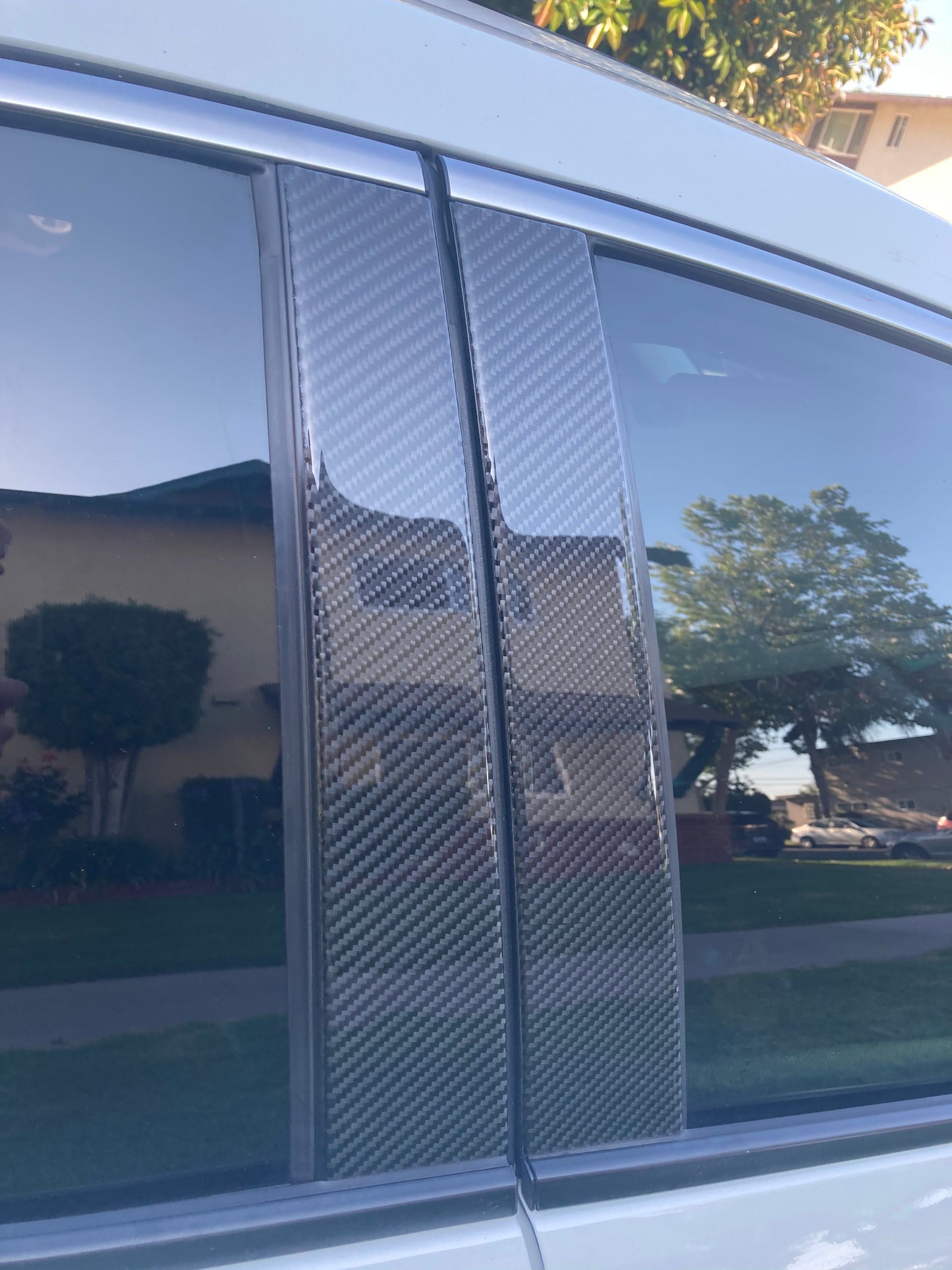 Carbon Fiber Pillar Posts for Honda Civic Sedan ( Fits 2022-UP) 6 pillars