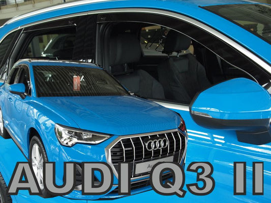 AUDI Q3 IN CHANNEL RAIN GUARDS ( FITS 2019-2024)