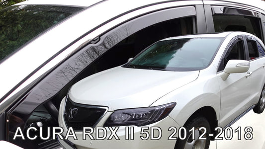 ACURA RDX IN CHANNEL RAIN GUARDS (FITS 2013-2018) FULL SET