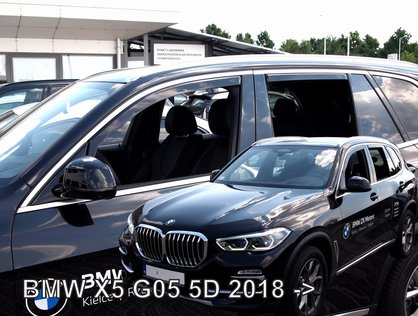 BMW X5 IN-CHANNEL RAIN GUARDS WIND DEFLECTORS 2019-2024