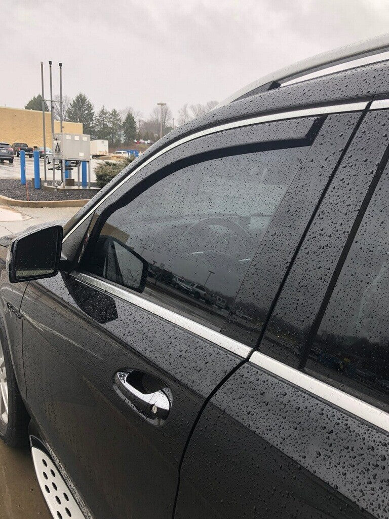 HONDA CR-V IN-CHANNEL RAIN GUARDS WIND DEFLECTORS  2023-2026  FULL SET