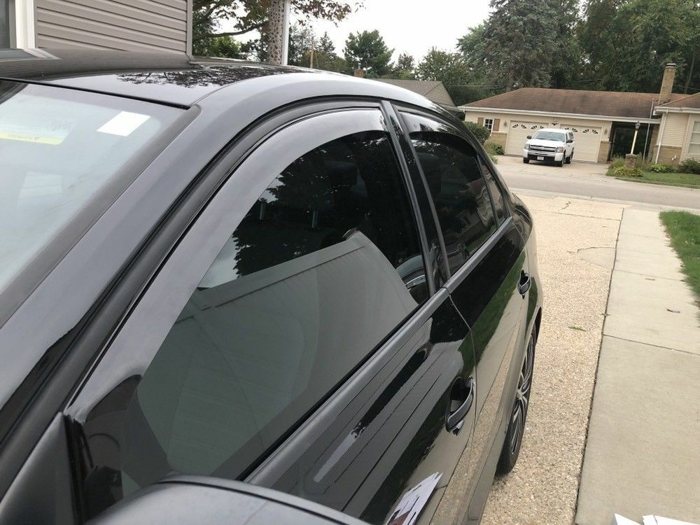 TEAM HEKO IN-CHANNEL VENT VISORS FOR SUBARU OUTBACK 2020-2025 ( FULL SET)