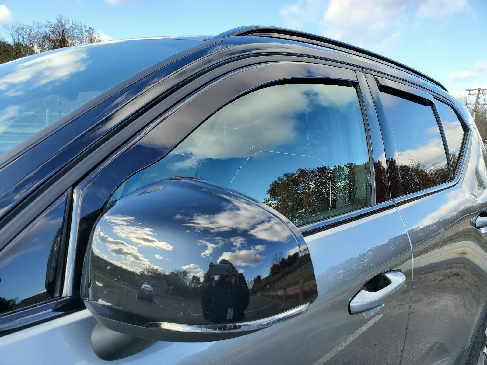 TEAM HEKO IN-CHANNEL VENT VISORS FOR VOLVO XC40 ( FULL SET)