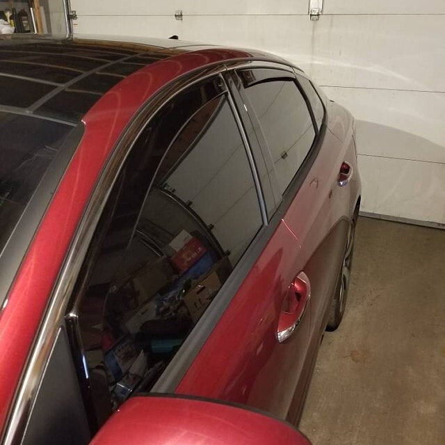 TEAM HEKO IN-CHANNEL VENT VISORS FOR VOLVO S60 ( FULL SET) 2019-2025
