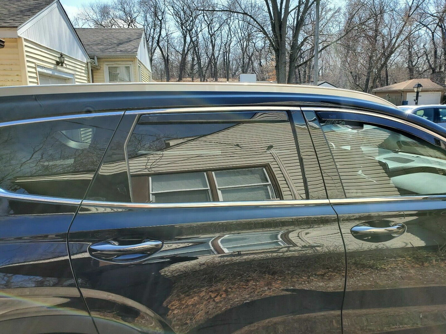 BMW X4 IN-CHANNEL RAIN GUARDS WIND DEFLECTORS 2015-2018 (FULL SET)