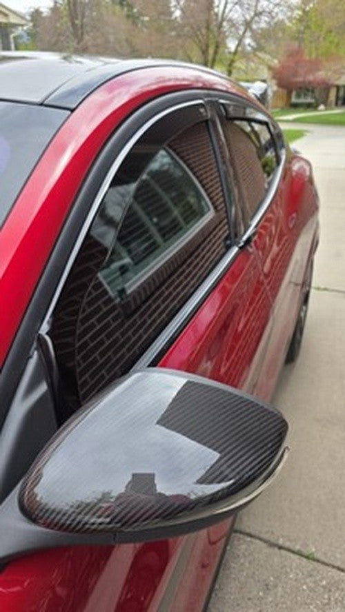 IN-CHANNEL RAIN GUARDS WIND DEFLECTORS FOR FORD MUSTANG MACH-E 2021-2026