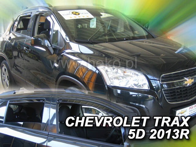 TEAM HEKO IN-CHANNEL VENT VISORS FOR CHEVY TRAX  2013-2022 ( FULL SET)