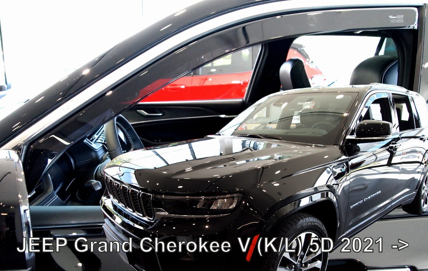 IN-CHANNEL RAIN GUARDS WIND DEFLECTORS FOR JEEP GRAND CHEROKEE 2022-UP (4PC SET)