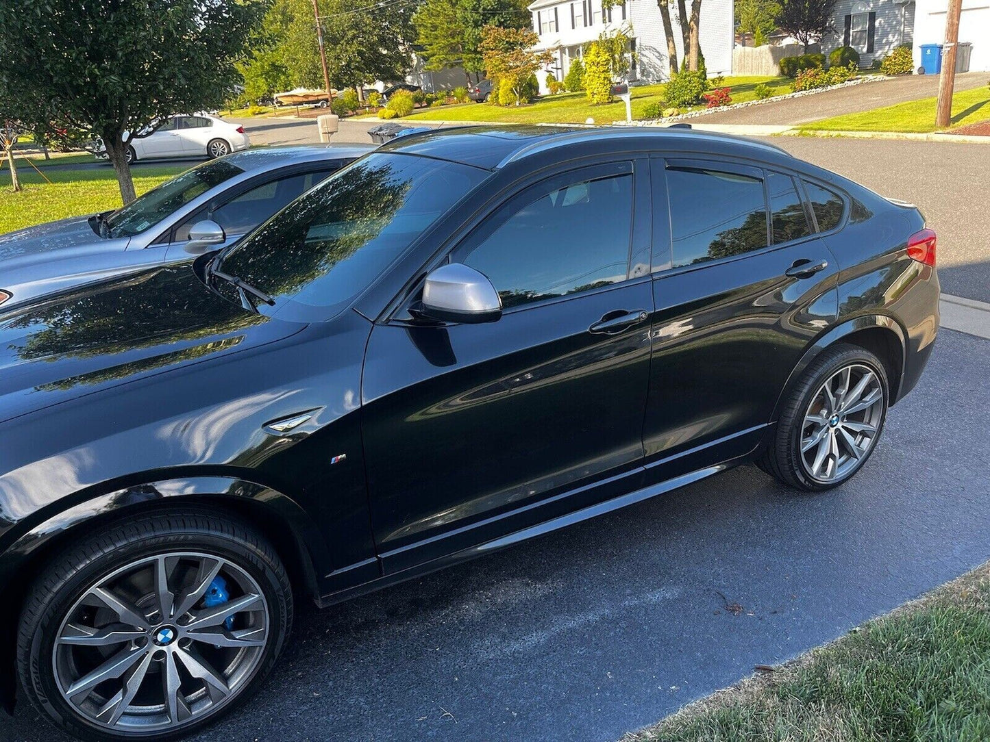 BMW X4 IN-CHANNEL RAIN GUARDS WIND DEFLECTORS 2015-2018 (FULL SET)