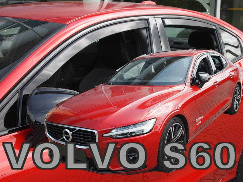 TEAM HEKO IN-CHANNEL VENT VISORS FOR VOLVO S60 ( FULL SET) 2019-2025