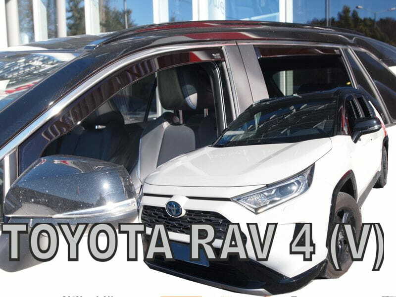 IN-CHANNEL RAIN GUARDS WIND DEFLECTORS FOR TOYOTA RAV4 4PC SET ( 2019-2024)