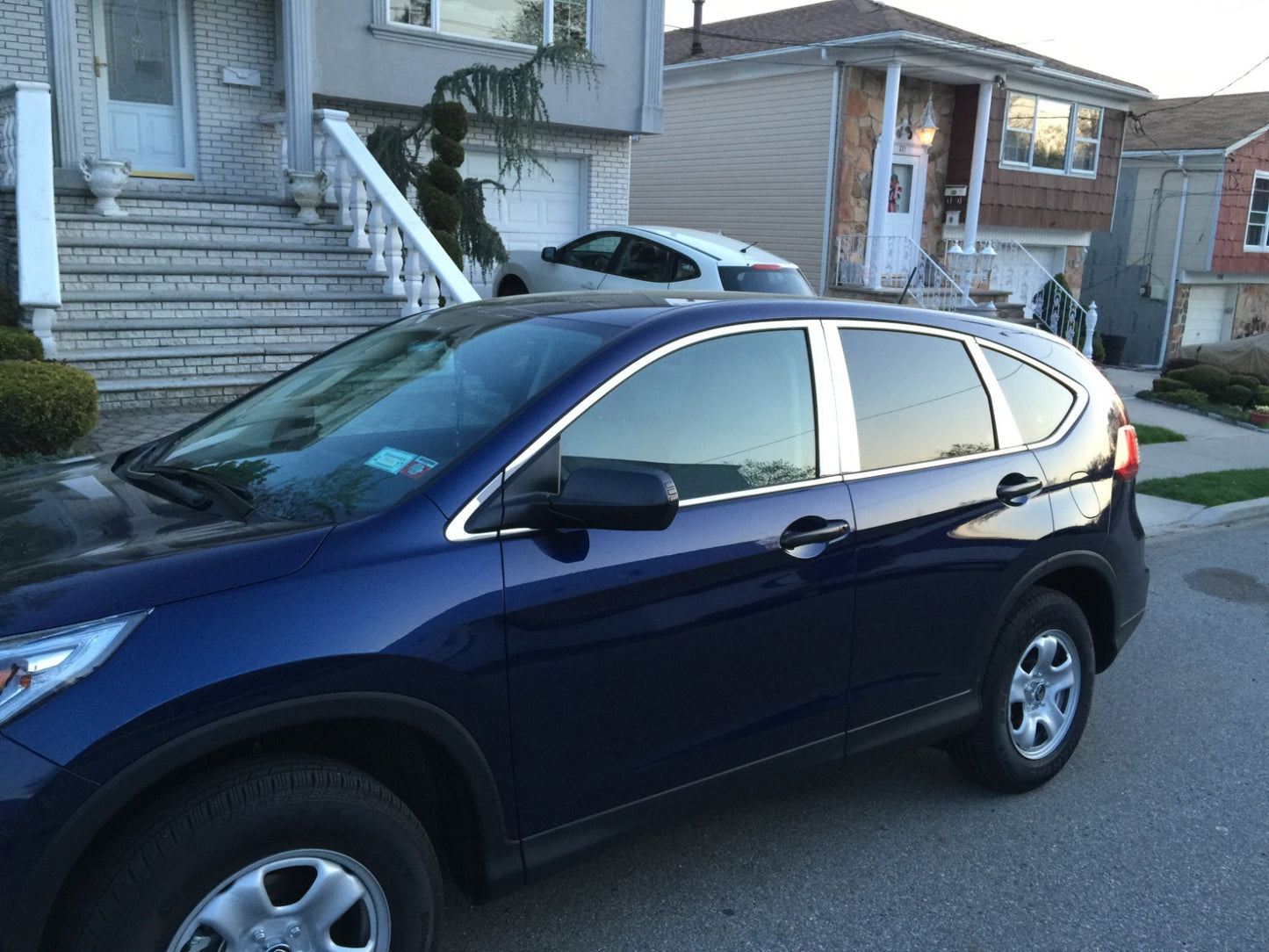 HONDA CRV CHROME PILLAR POSTS FOR 2012-2016  6 PILLARS INCLUDED