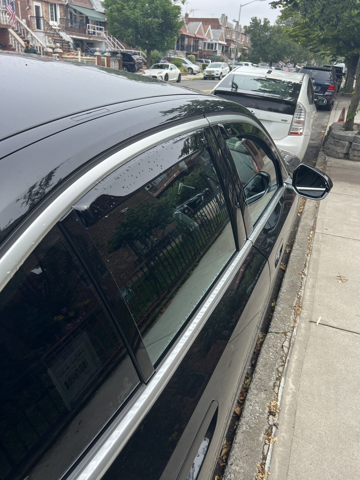 BMW 5 SERIES G30 IN-CHANNEL RAIN GUARDS WIND DEFLECTORS 2018-2023