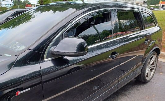 AUDI Q7 IN-CHANNEL RAIN GUARDS WIND DEFLECTORS 4 PIECE SET ( FITS 2016-2026)