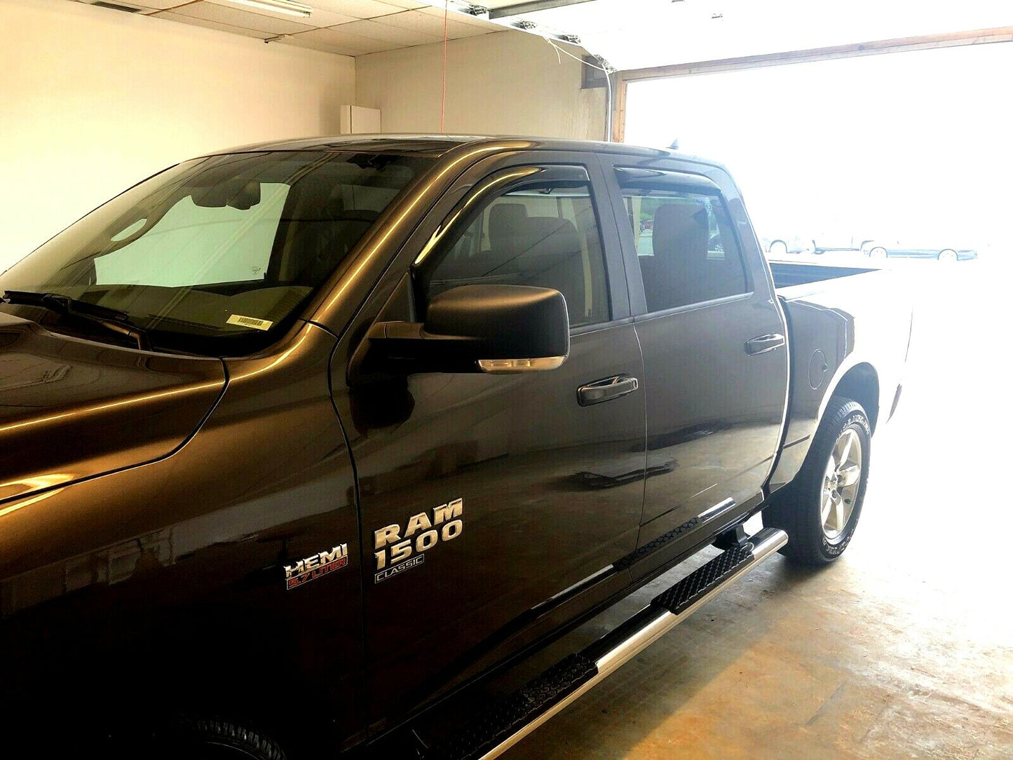TEAM HEKO IN-CHANNEL VENT VISORS FOR RAM 1500 2019-2020 QUAD CAB