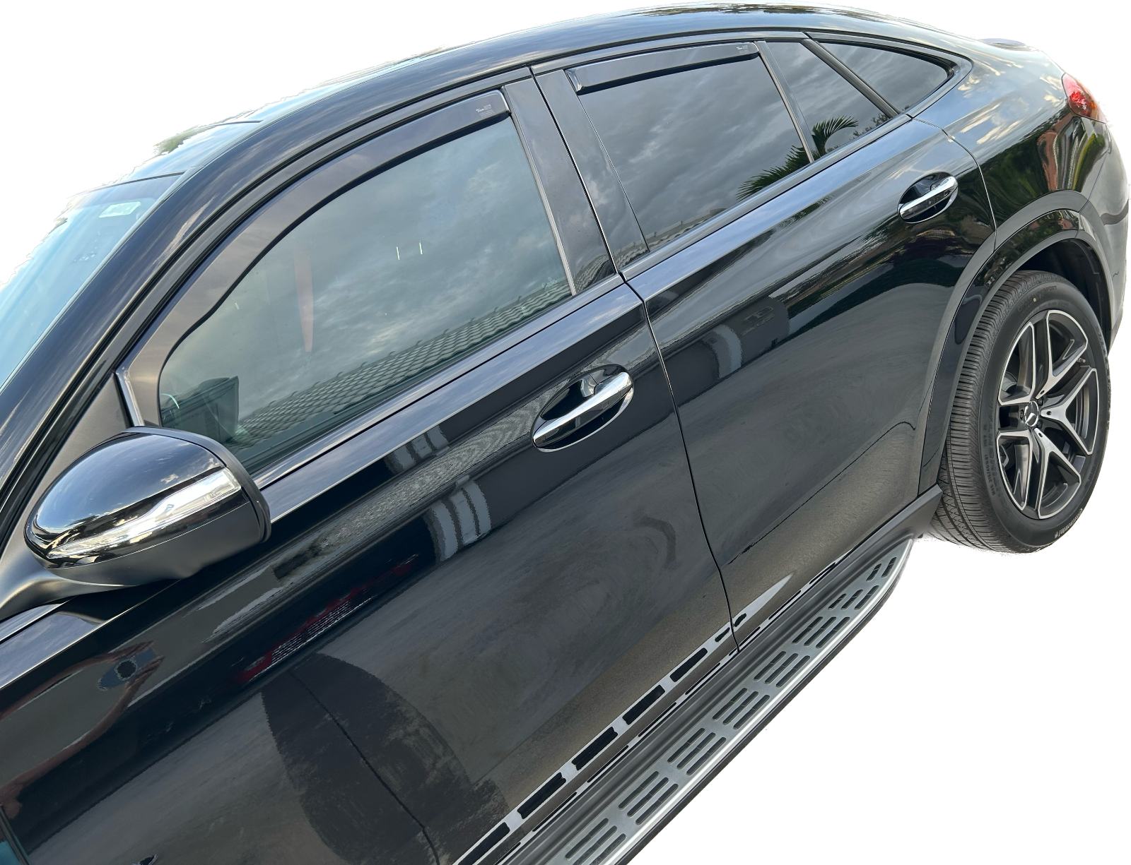 TEAM HEKO IN-CHANNEL VENT VISORS FOR MERCEDES GLE COUPE ( FULL SET) 2020-2023