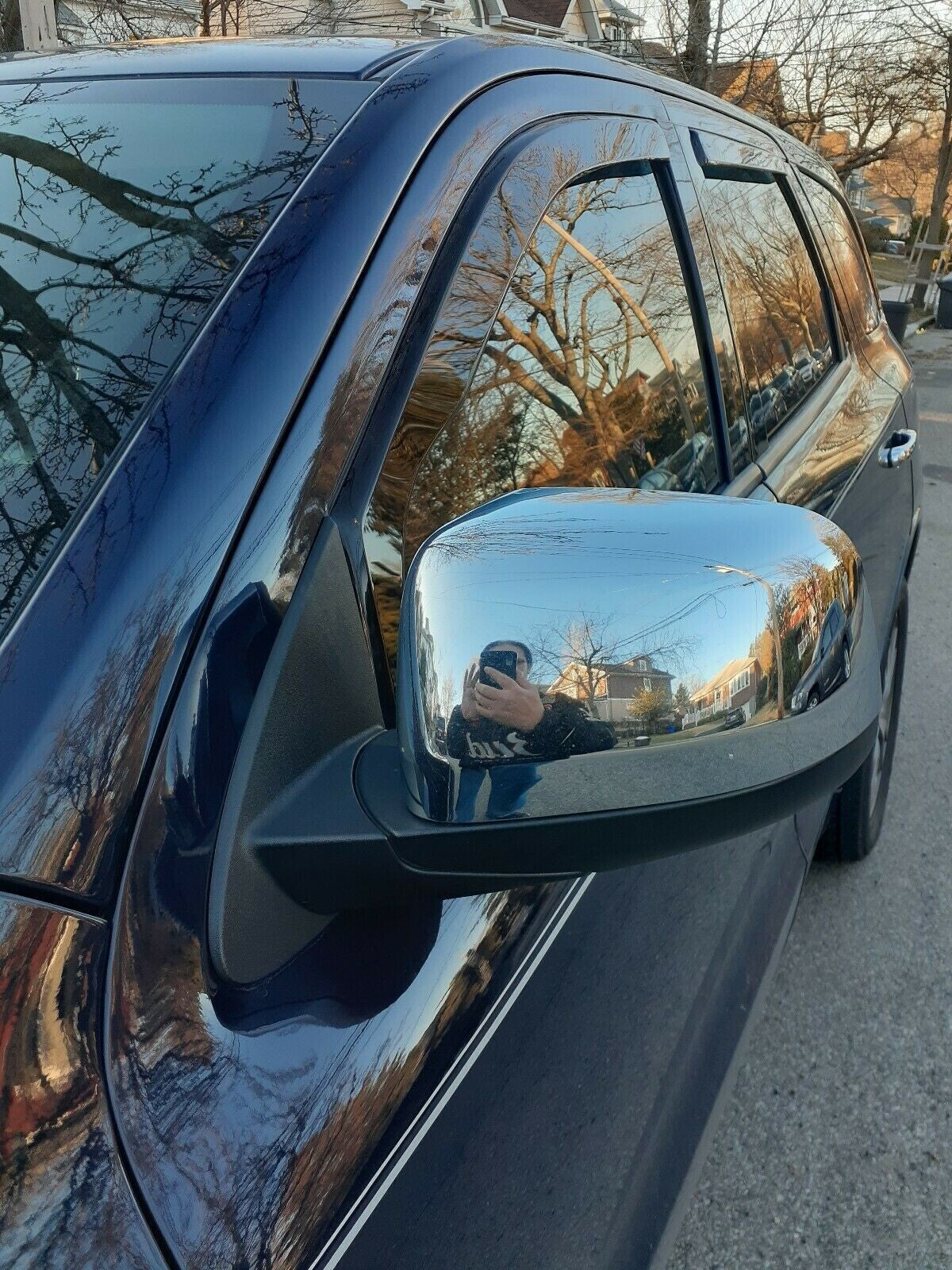 IN-CHANNEL RAIN GUARDS WIND DEFLECTORS FOR FORD EXPLORER 2020-UP ( FULL SET)