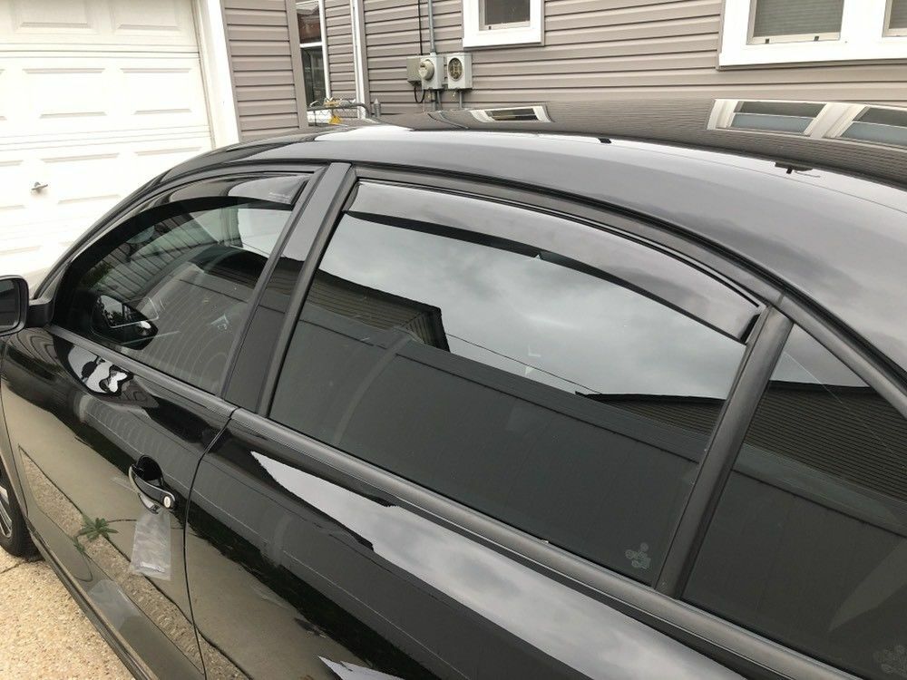TEAM HEKO IN-CHANNEL VENT VISORS FOR LEXUS RX350 2010-2015 FULL SET)