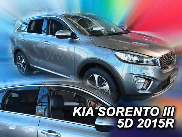 IN-CHANNEL RAIN GUARDS WIND DEFLECTORS THAT FIT KIA SORENTO 2016-2020 4PC SET