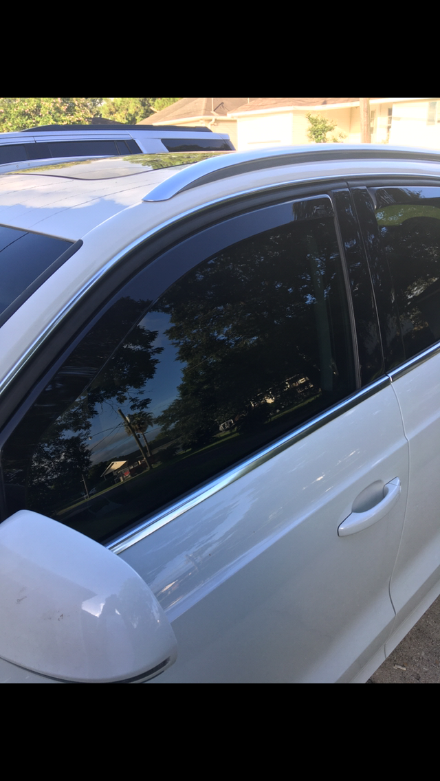 IN-CHANNEL RAIN GUARDS WIND DEFLECTORS FOR BUICK ENCLAVE 2008-2017 (4PC)