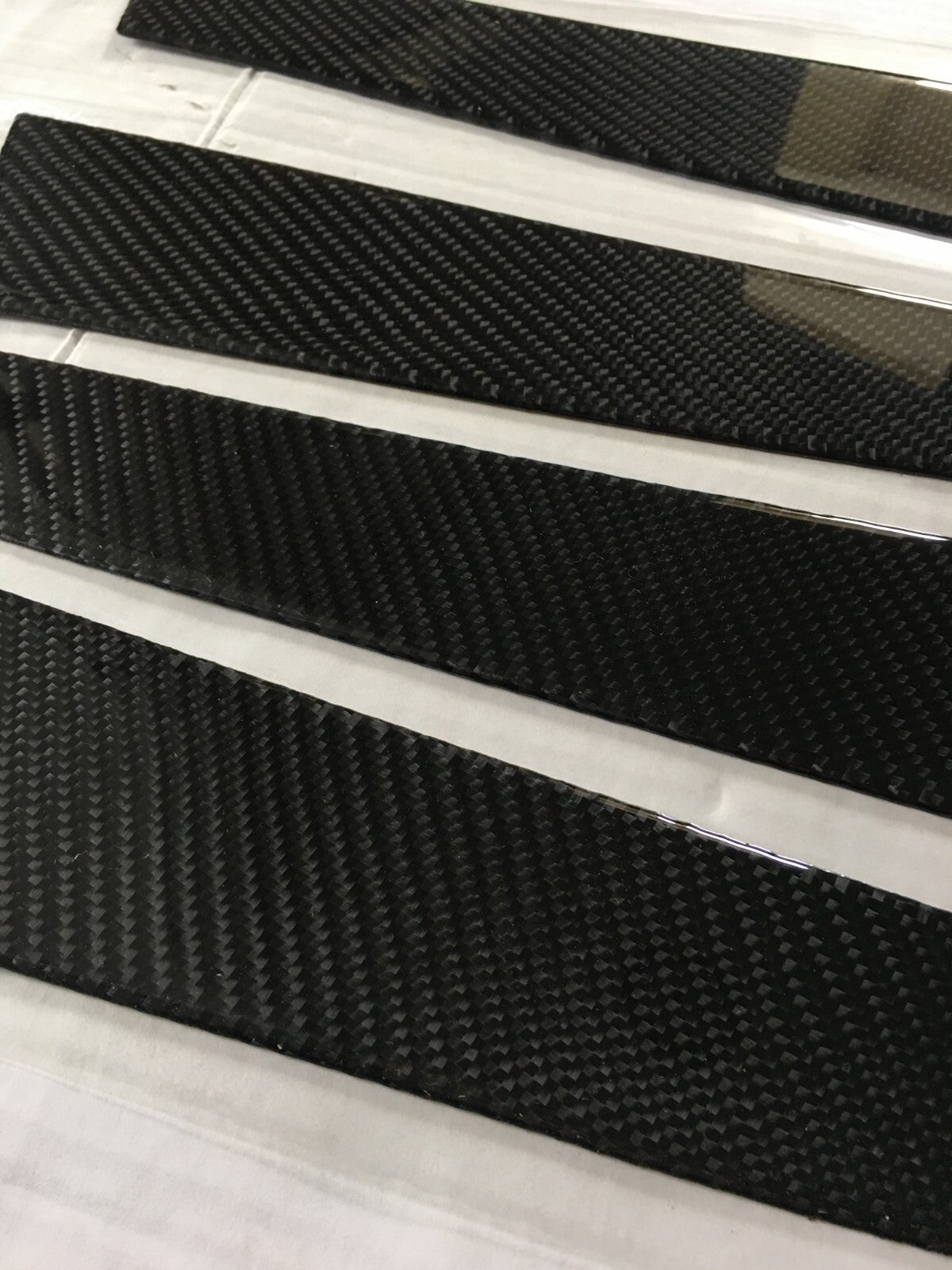 REAL CARBON FIBER PIllar Posts FOR VOLKSWAGEN GOLF 4 DOOR ( 2010-2012) 6PC SET