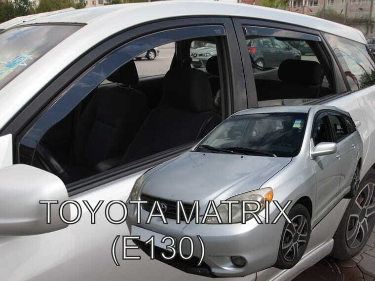 IN-CHANNEL RAIN GUARDS WIND VISORS THAT FIT TOYOTA MATRIX 2003-2008 4PC SET