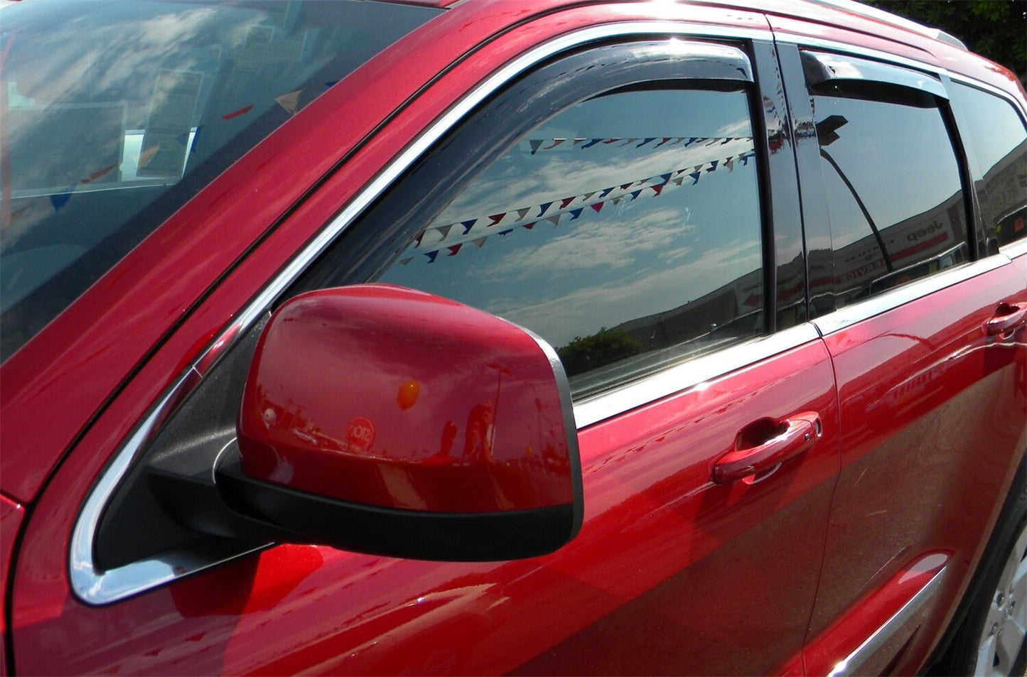 IN-CHANNEL RAIN GUARDS WIND DEFLECTORS THAT FIT KIA SORENTO 2016-2020 4PC SET