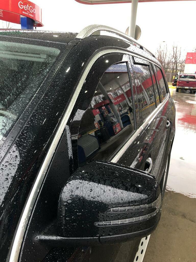 HONDA CRV IN-CHANNEL RAIN GUARDS WIND DEFLECTORS  2017-2022 FULL SET