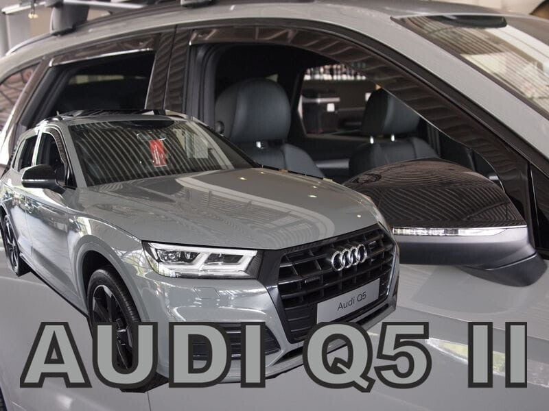 AUDI Q5 IN-CHANNEL RAIN GUARDS WIND DEFLECTORS 2018-2024 4PC SET