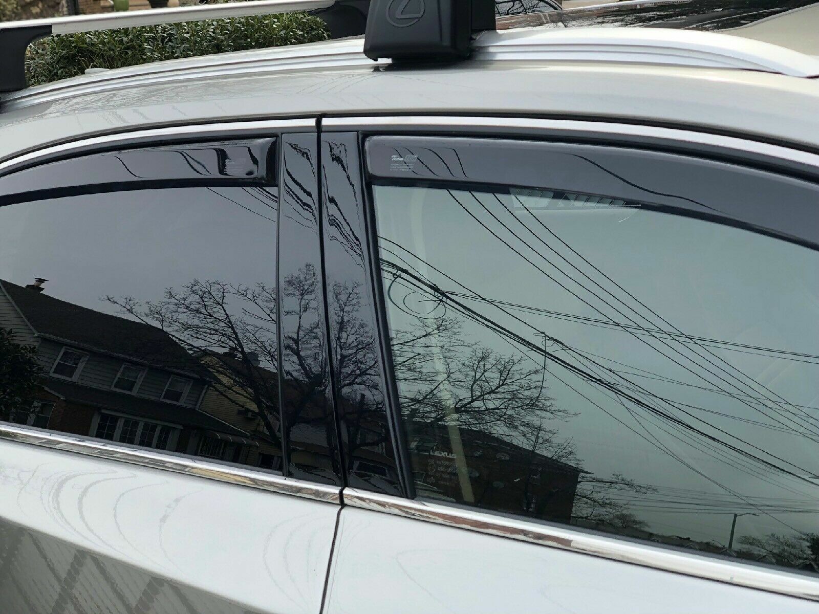 HONDA CR-V IN-CHANNEL RAIN GUARDS WIND DEFLECTORS  2023-2026  FULL SET