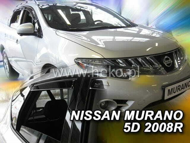  IN-CHANNEL RAIN GUARDS FOR NISSAN MURANO  ( 4 PIECE SET) 2009-2014