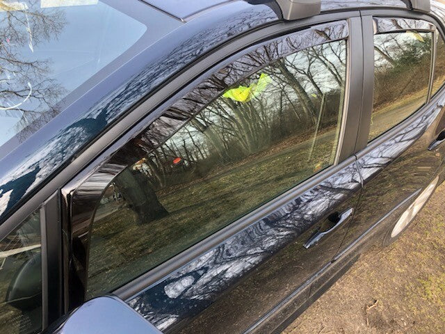 IN-CHANNEL RAIN GUARDS VISORS FOR TOYOTA COROLLA FITS 2019-2024 HATCHBACK