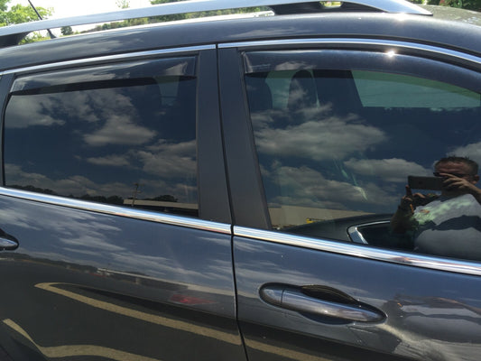 BMW X6 IN-CHANNEL RAIN GUARDS WIND DEFLECTORS 2015-2019 (FULL SET)