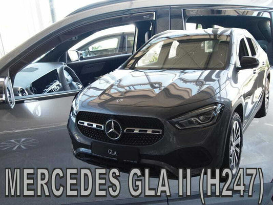 IN-CHANNEL RAIN GUARDS FOR MERCEDES GLA  (FULL SET) FITS 2021-2026