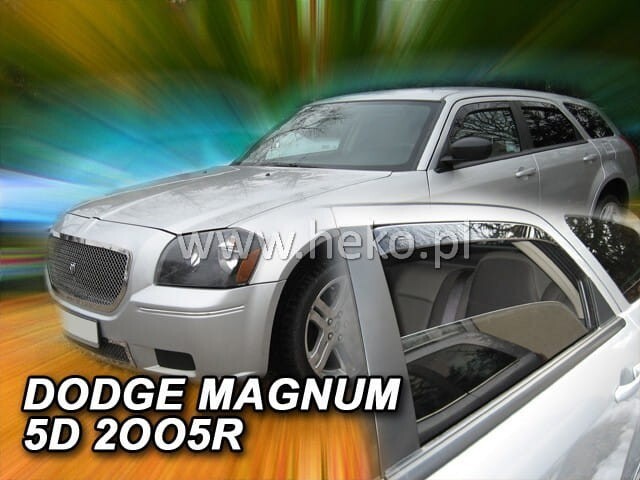 DODGE MAGNUM IN-CHANNEL RAIN GUARDS ( 4 PIECE SET) 