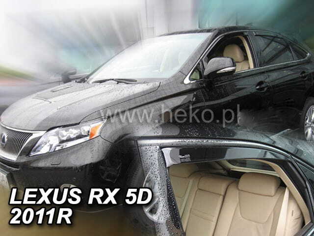 TEAM HEKO IN-CHANNEL VENT VISORS FOR LEXUS RX350 2010-2015 FULL SET)