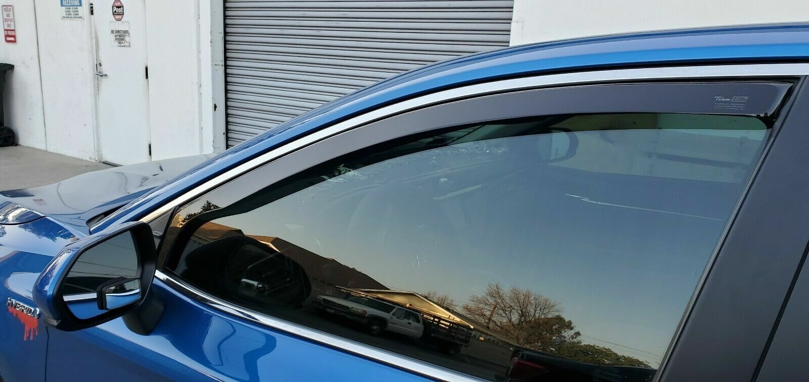 TOYOTA CAMRY IN-CHANNEL RAIN GUARDS WIND DEFLECTORS 2007-2011 FRONT & REAR