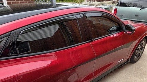IN-CHANNEL RAIN GUARDS WIND DEFLECTORS FOR FORD MUSTANG MACH-E 2021-2026
