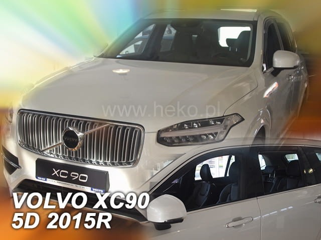 VOLVO XC90 IN-CHANNEL RAIN GUARDS WIND DEFLECTORS 2016-2026 ( 4PC)