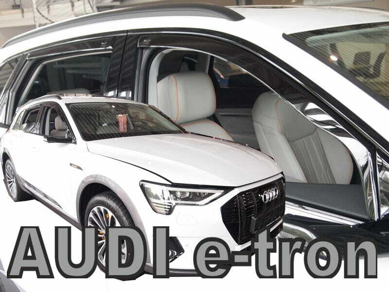 AUDI E-TRON QUATTRO IN-CHANNEL RAIN GUARDS WIND DEFLECTORS 2019-2023 4PC SET