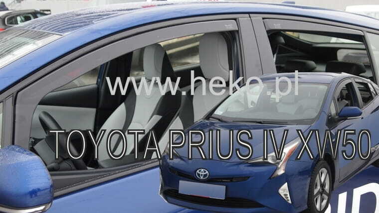IN-CHANNEL RAIN GUARDS FOR TOYOTA PRIUS 4 (4 PIECE SET) 2016-2022