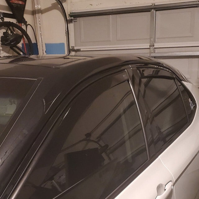 TEAM HEKO IN-CHANNEL VENT VISORS FOR TOYOTA CAMRY  2018-2024 ( FULL SET)
